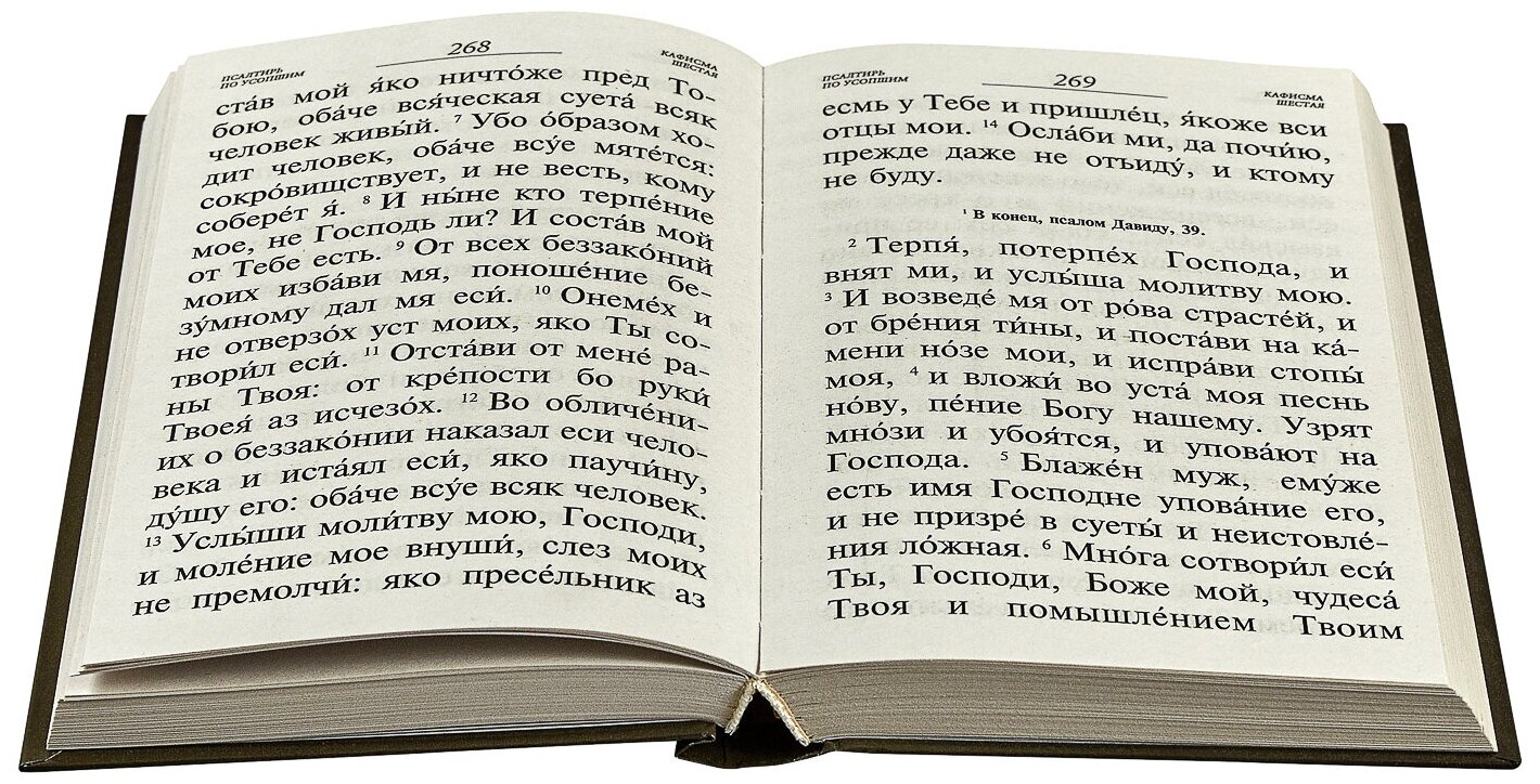 Псалтирь и каноны по усопшим для слабовидящих. Терирем. ср/ф. тв/п