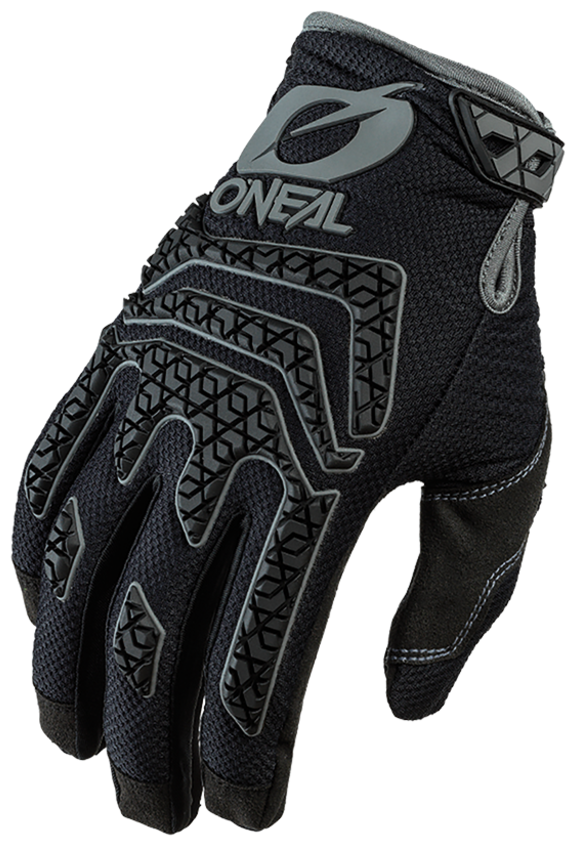Перчатки эндуро-мотокросс ONEAL SNIPER ELITE, мужской(ие), черный/серый, размер XL