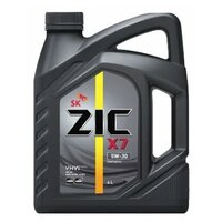Моторное масло Zic X7 5W30 4л 162675