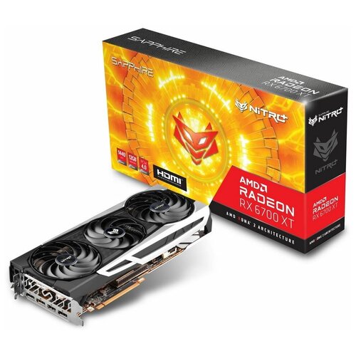 Видеокарта Sapphire AMD Radeon RX 6700 XT NITRO+ GAMING OC(11306-08-20G)