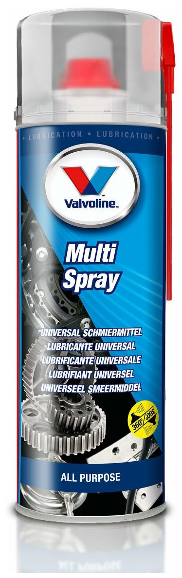 Смазка Многоцелевая Valvoline Multi Spray 500мл (Аэр" Valvoline арт. 887048