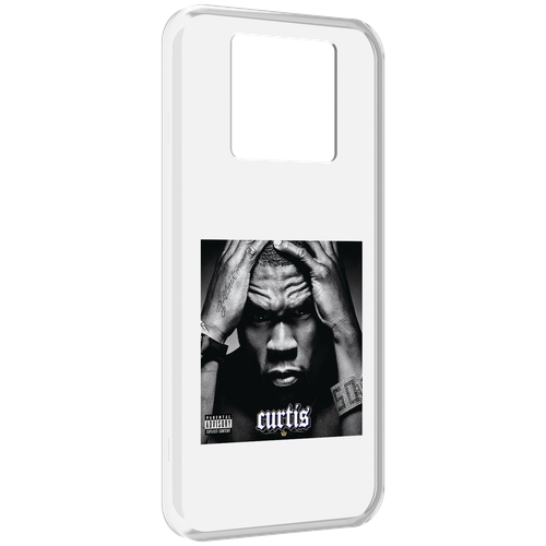 Чехол MyPads 50 Cent - Curtis для Black Shark 3 5G / Black Shark 3S задняя-панель-накладка-бампер
