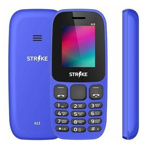 STRIKE Телефон STRIKE A13 DARK BLUE