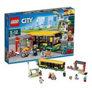 Конструктор LEGO City 60154 Автобусная остановка
