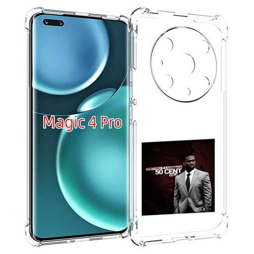 Чехол MyPads 50 Cent - Dont Call It A Comeback Vol для Honor Magic4 Pro / Magic4 Ultimate задняя-панель-накладка-бампер чехол mypads 50 cent dont call it a comeback vol для huawei honor 5c 7 lite gt3 5 2 задняя панель накладка бампер