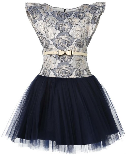 Платье Selina Style, размер 11 лет, синий