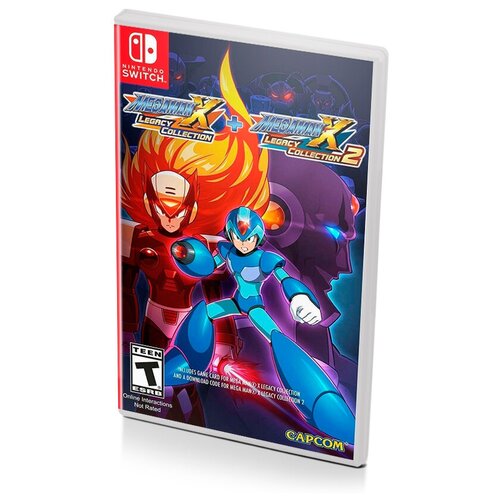 sega mega classics collection volume 3 хорошие игры pc английский язык Mega Man X Legacy Collection 1+2 (Nintendo Switch)