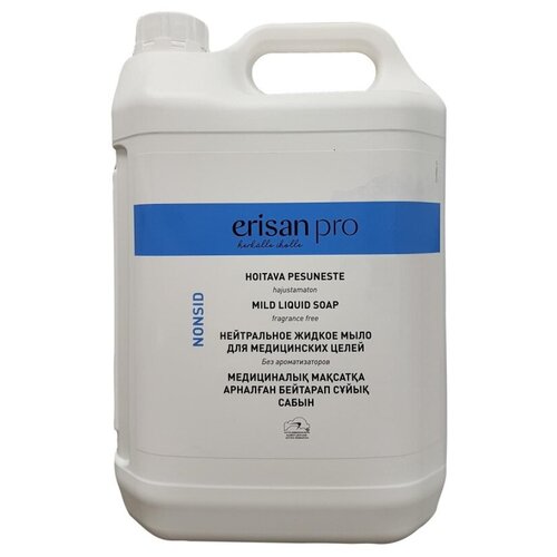 Мыло жидкое ПРОФ гипоаллергенное Kiilto/Erisan Pro Nonsid Soft, 5л , 1 шт.