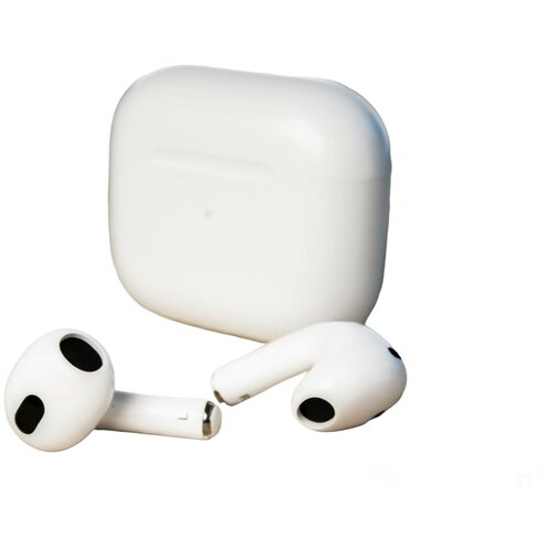 Наушники беспроводные с микрофоном 3 версии HIGH-QUALITY NEW GENERATION сенсорные беспроводные наушники наушники блютуз Белый 193100₽