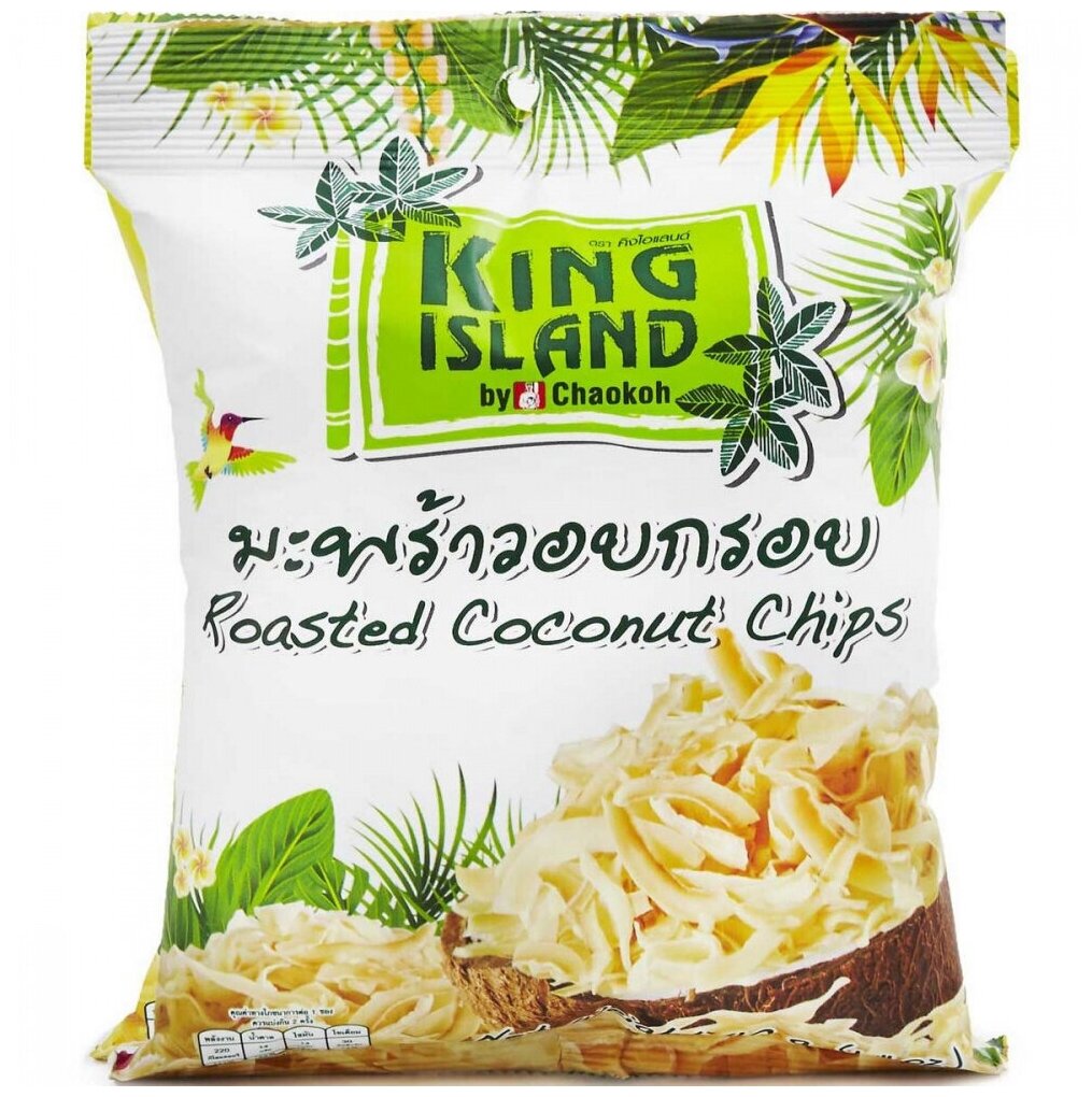 Кокосовые чипсы King Island
