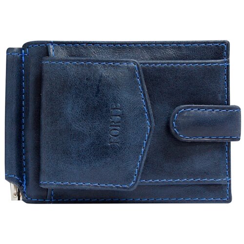 фото Зажим для купюр forte пм 04-70, фактура гладкая, синий, красный