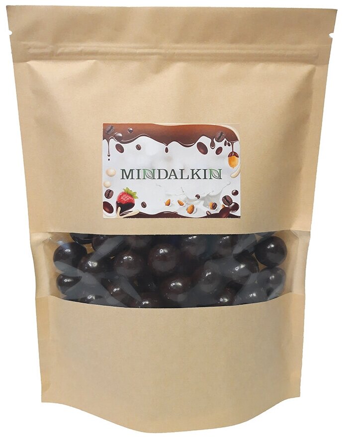 Фундук в тёмной шоколадной глазури (Фундук в шоколаде) MINDALKIN 1 кг. - фотография № 1
