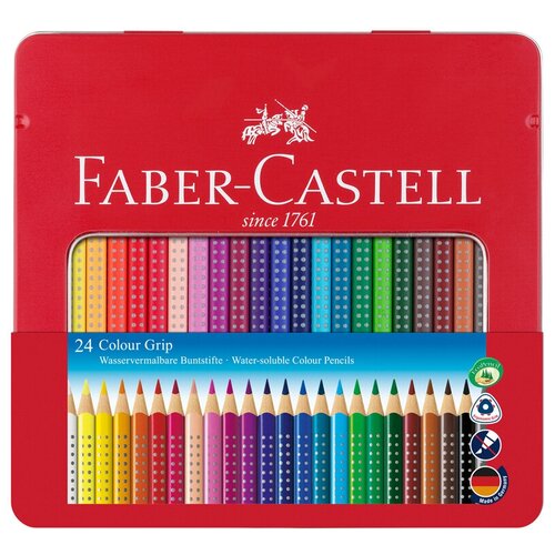 Карандаши цветные FABER-CASTELL, 24цв, 