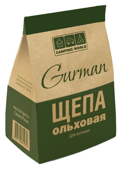 Щепа ольховая Gurman, 2,5 л.