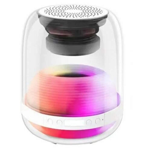 Маленькая светящаяся портативная музыкальная беспроводная блютуз колонка 173000₽