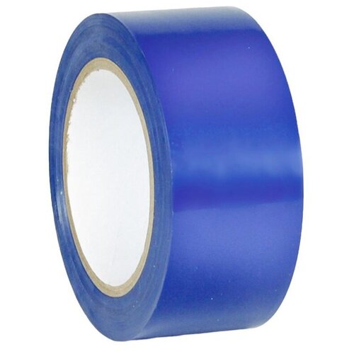 Лента ПВХ Мельхозе 50mm x 33m Blue KMSB05033