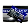 Аудиокассеты SHARP S-90 в коробке. - изображение