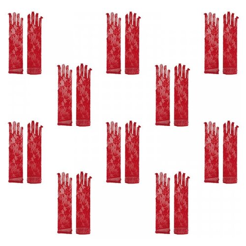 фото Перчатки , размер универсальный, красный happy pirate