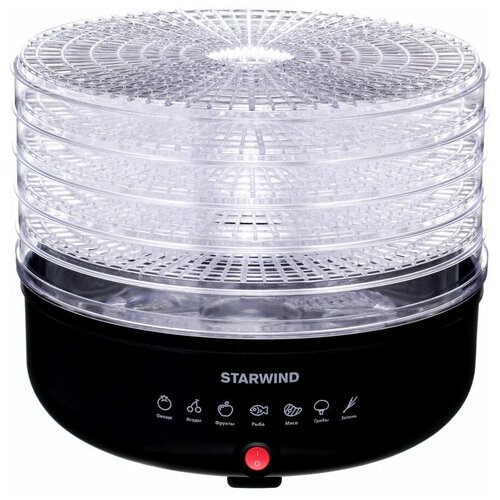 Сушка для фруктов и овощей Starwind SFD1510 5под 150Вт серый 897000₽