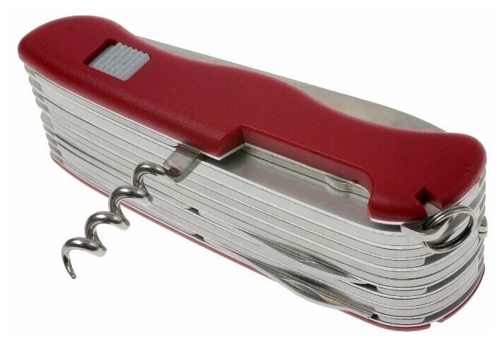 Нож перочинный Victorinox WORK CHAMP XL (0.8564.XL) 111мм 31функций красный - фото №6
