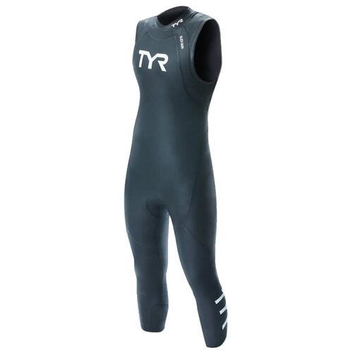 Гидрокостюм без рукавов TYR Wetsuit Male Hurricane Cat 1 Sleeveless NEW, Цвет - черный; Размер - L; Состав - Неопрен