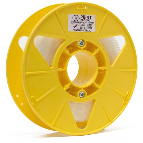 Titi Flex Soft Прозрачный , 500 гр, 1,75мм, пластик PrintProduct для 3D-принтера