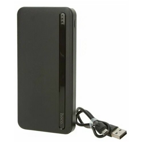 Портативный аккумулятор Hoco J91 10000mAh, черный внешний аккумулятор hoco power bank j86 powermaster 40000mah white 6931474759221