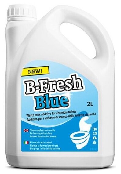 Жидкость для биотуалета Thetford B-Fresh Blue, нижний бак, 2 л