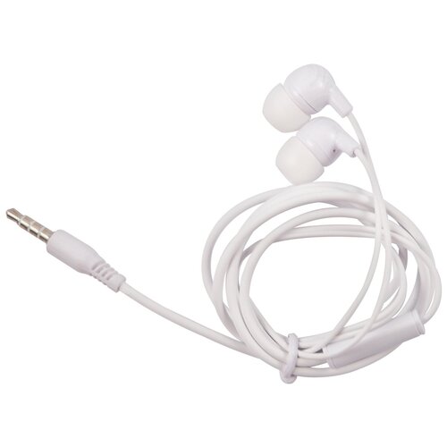 Наушники mObility mt-26 вакуумные микрофон 35 мм 1 м белые 262900₽