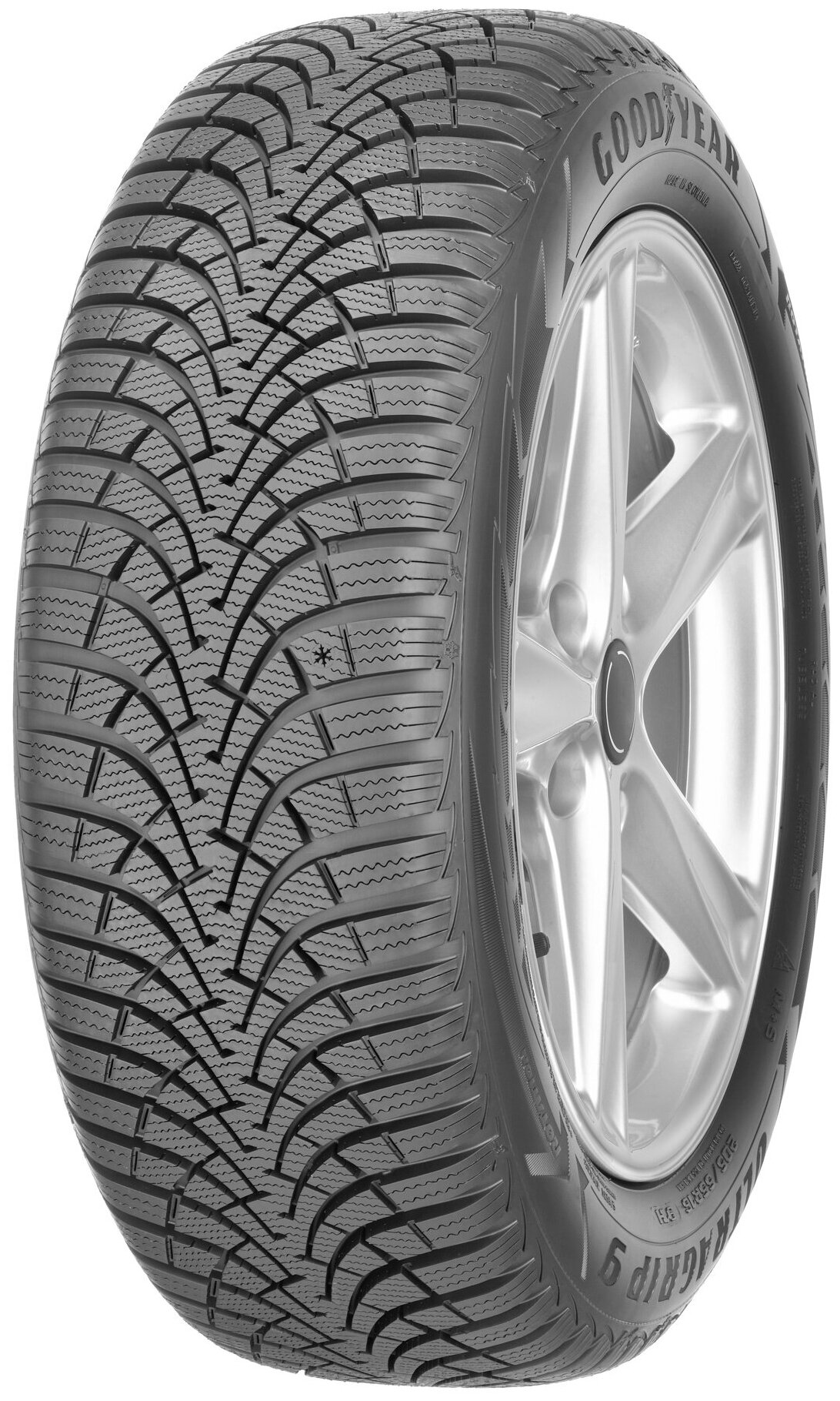 Goodyear Ultra Grip 9 205/55 R16 91T зимняя