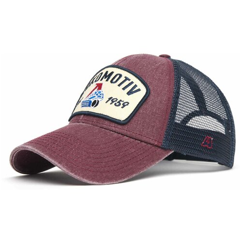 фото Бейсболка мужская с сеткой хк локомотив ярославль atributika & club, кепка атрибутика и клуб летняя