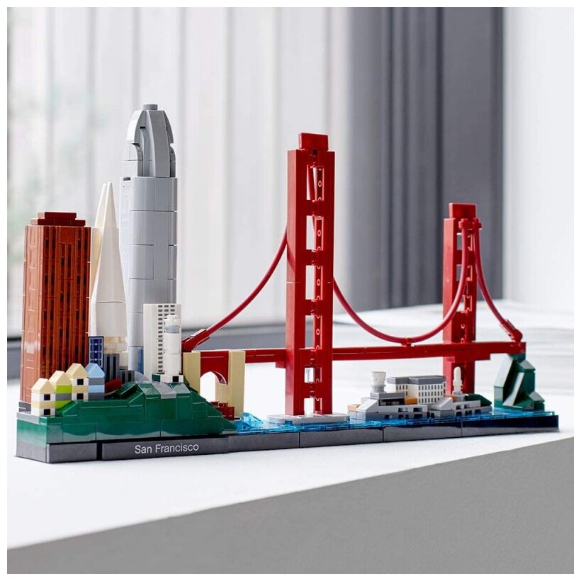 Конструктор LEGO Architecture Сан-Франциско, 565 деталей (21043) - фото №4