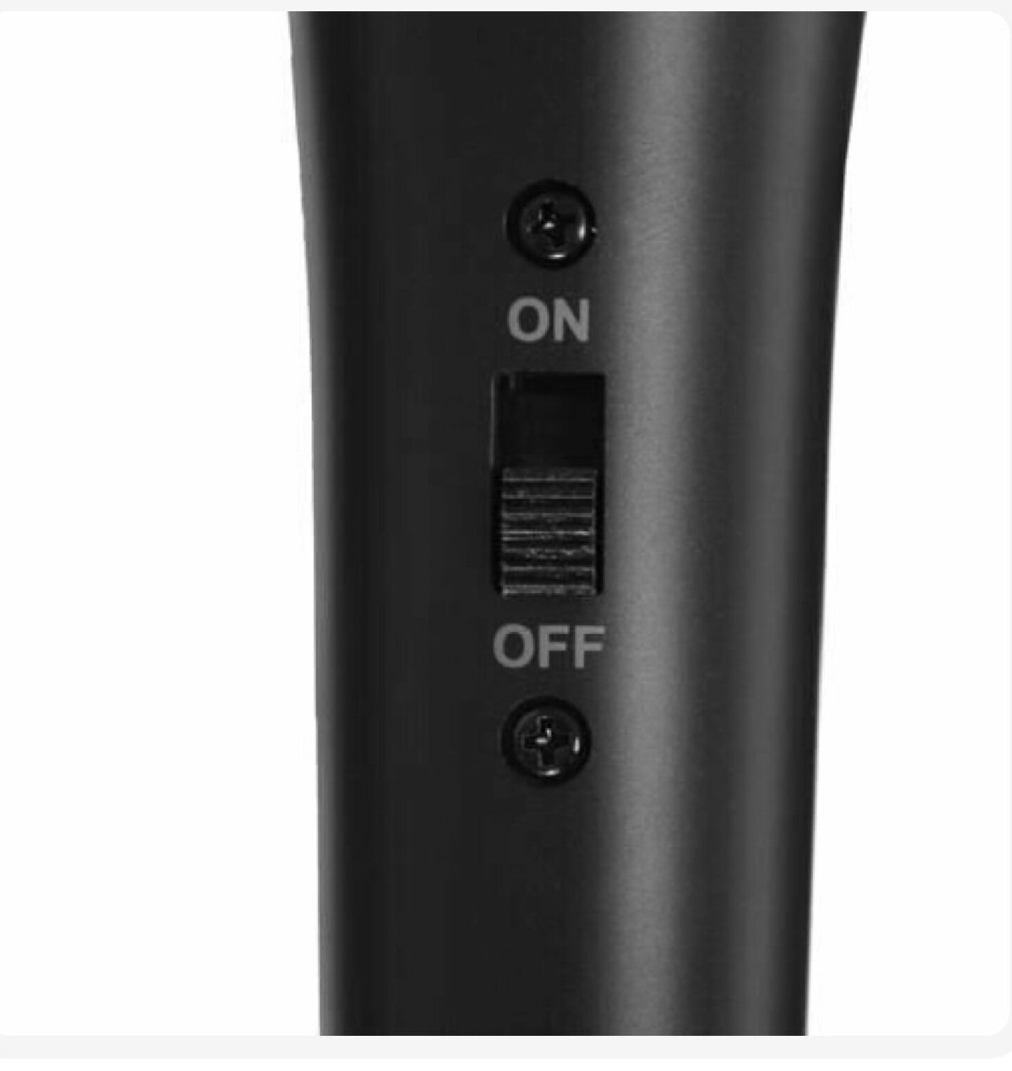 Микрофон DEXP U310 серый, проводной, ручной, -75 дБ, от 80 Гц до 15000 Гц, кабель - 500 см, jack 6.3 мм