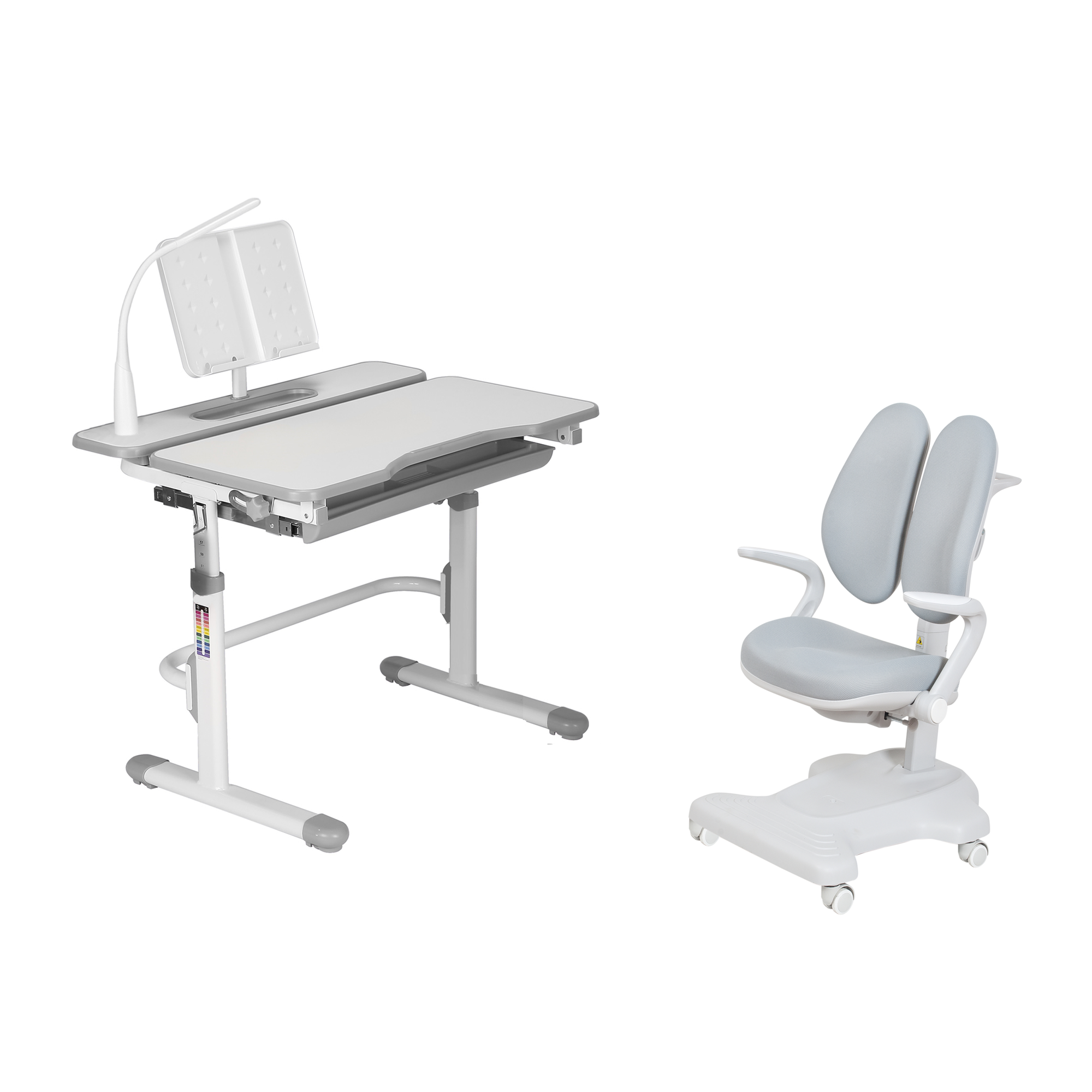 Комплект парта Freesia Grey + кресло Estate Grey