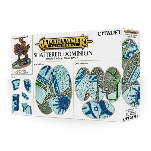 66 97gw эра сигмара поверженное владычество круглые подставки 65 и 40 мм aos shattered dominion 65 AoS: Shattered Dominion 60&90mm Oval Bases