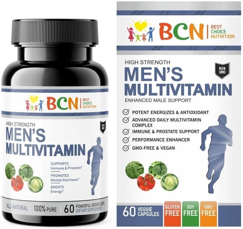 BCN Mens 60 veggie capsules (для мужчин)
