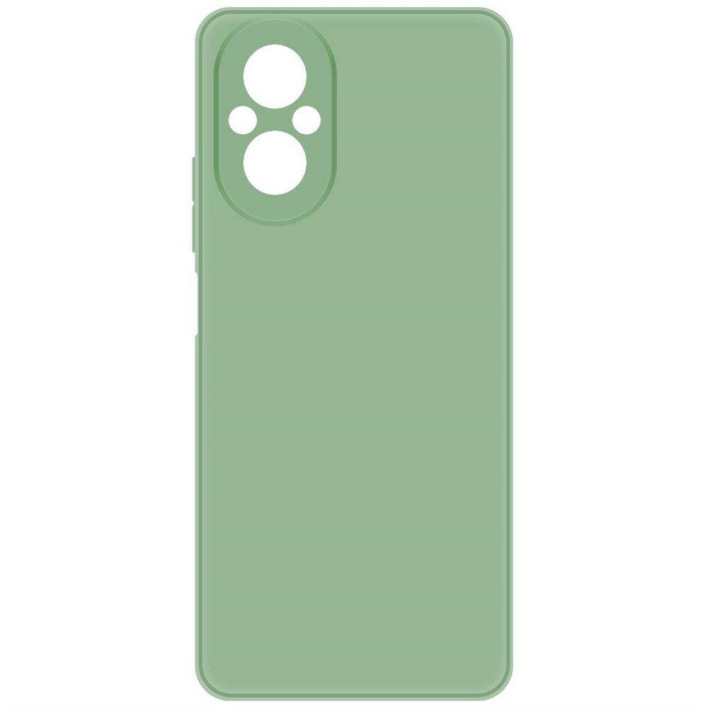 Чехол-накладка Krutoff Silicone Case для Realme C67 зелёный