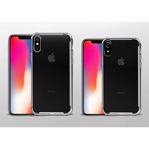 Силиконовая накладка G-CASE Icy Series для Apple iPhone XS Max с усиленными бортами прозрачный icy hot max обезболивающие с лидокаином 5 штук