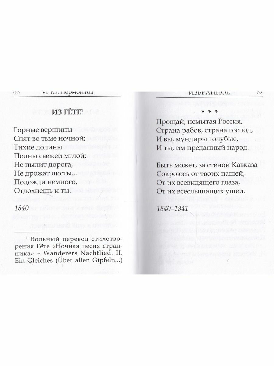Мини. Избранное. Лермонтов М. Ю. — фото 1