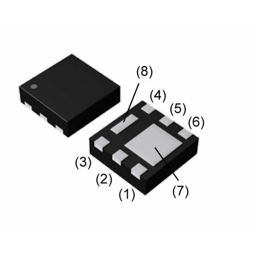 Микросхема RF4E070GNTR N-Channel MOSFET 30V 7A HUML2020L8