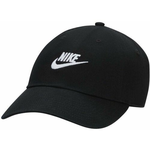 фото Бейсболка nike club unstructured futura wash cap для взрослых и детей, размер l/xl, черный