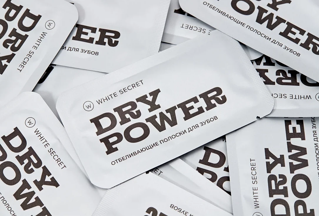 Изображение Отбеливающие полоски White Secret Dry Power 14, 14 пар