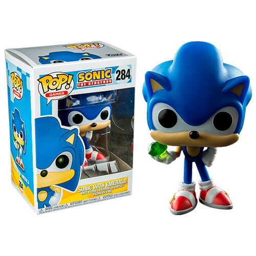 Фигурка Funko POP! Соник с Изумрудом (Sonic with Emerald) #284