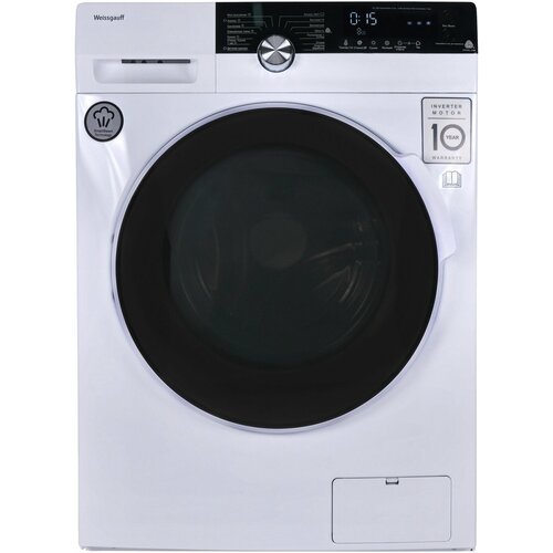 Стиральная машина WEISSGAUFF WMD 4748 DC Inverter Steam 8 кг белая с сушкой и паром 50090₽