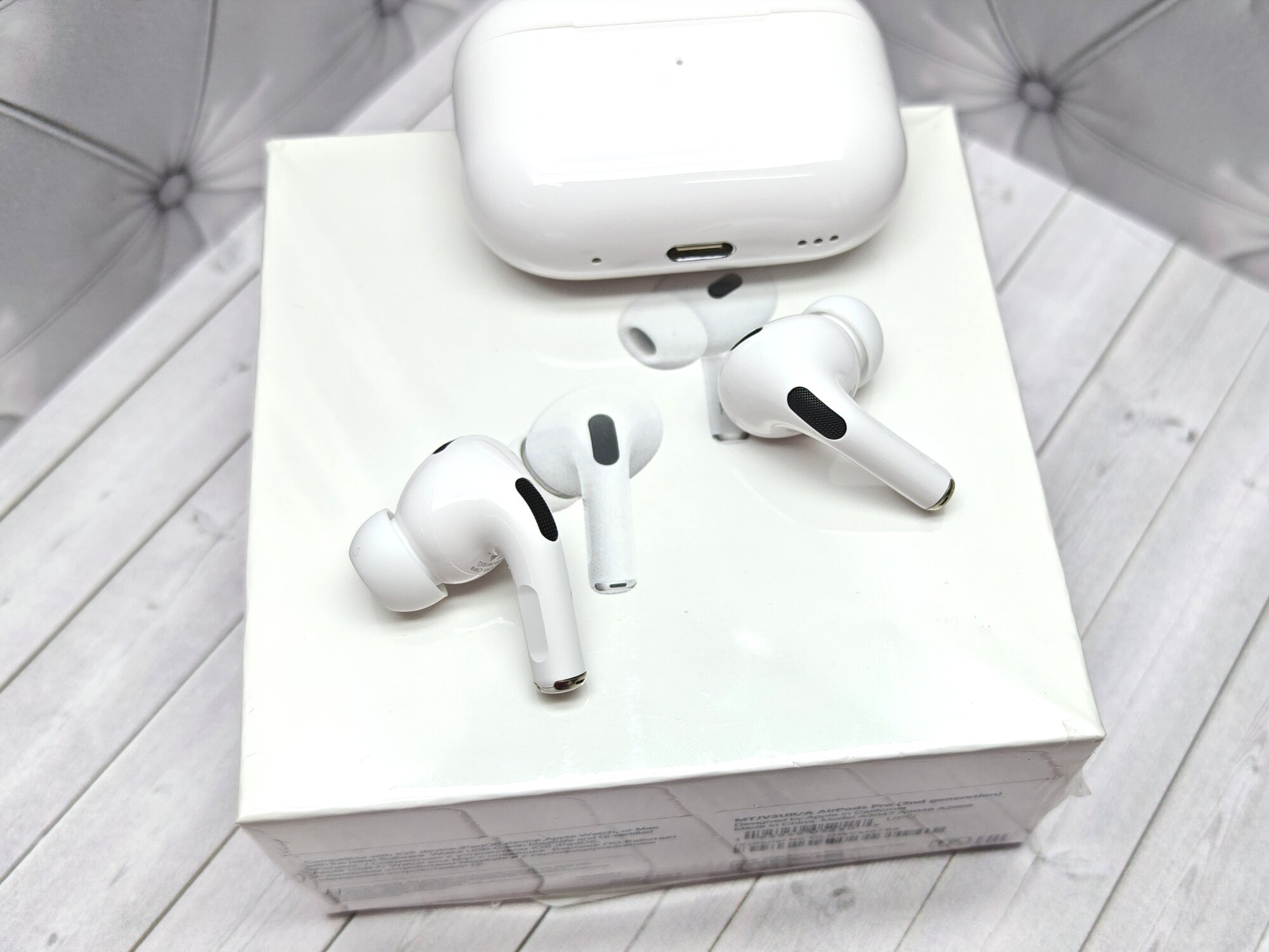 Беспроводные наушники A.Pods PRO 2 ORG с шумоподавлением, чип AIROHA — фото 1