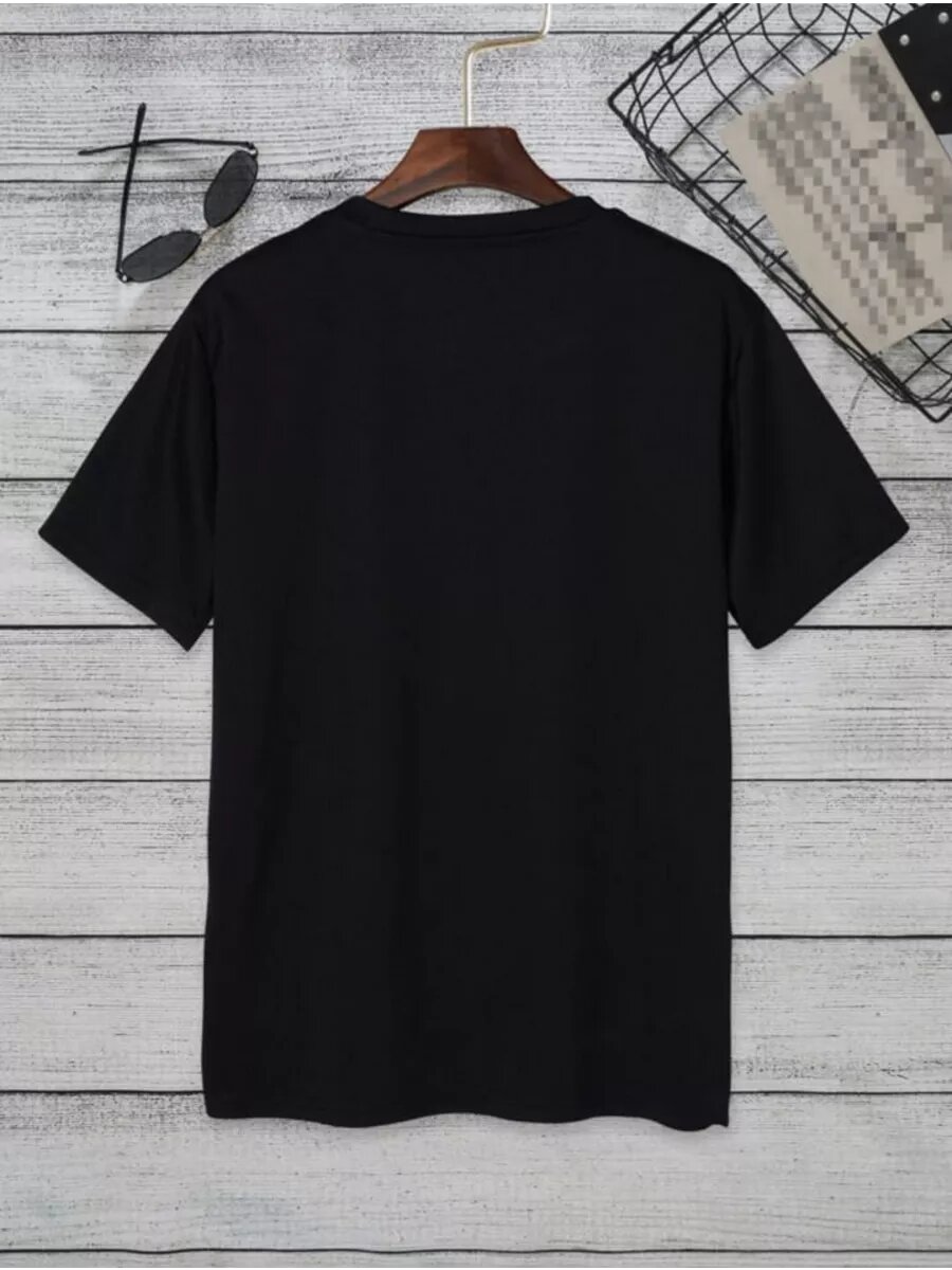 Футболка Clim, размер 50, черный — фото 1