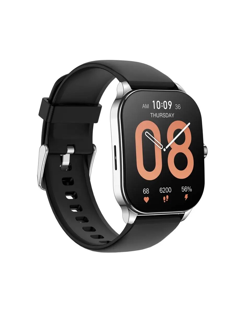 Смарт-часы A2318 Pop 3S 1.96" 410x502, IP68, BT 5.2, Silver — фото 1