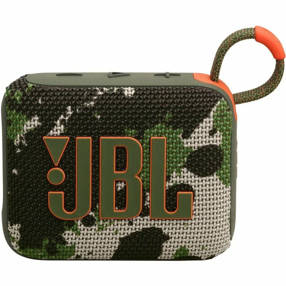 Портативная беспроводная, влагозащищенная колонка JBL Go 4, Squad (камуфляж)