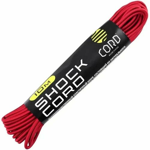 Паракорд Elastic Shock Cord (резинка) 10м (red)