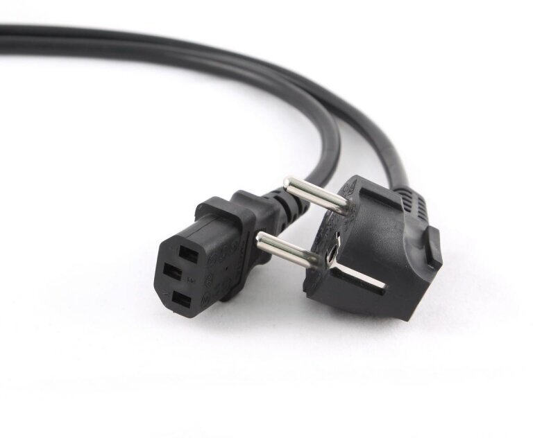 Кабель питания Евро 3 pin - C13 3 м 10А Wize CAC10-EU-C13-3M